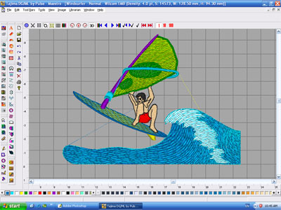 Embroidery Digitizing Software Uses Graphics to Creates Designs